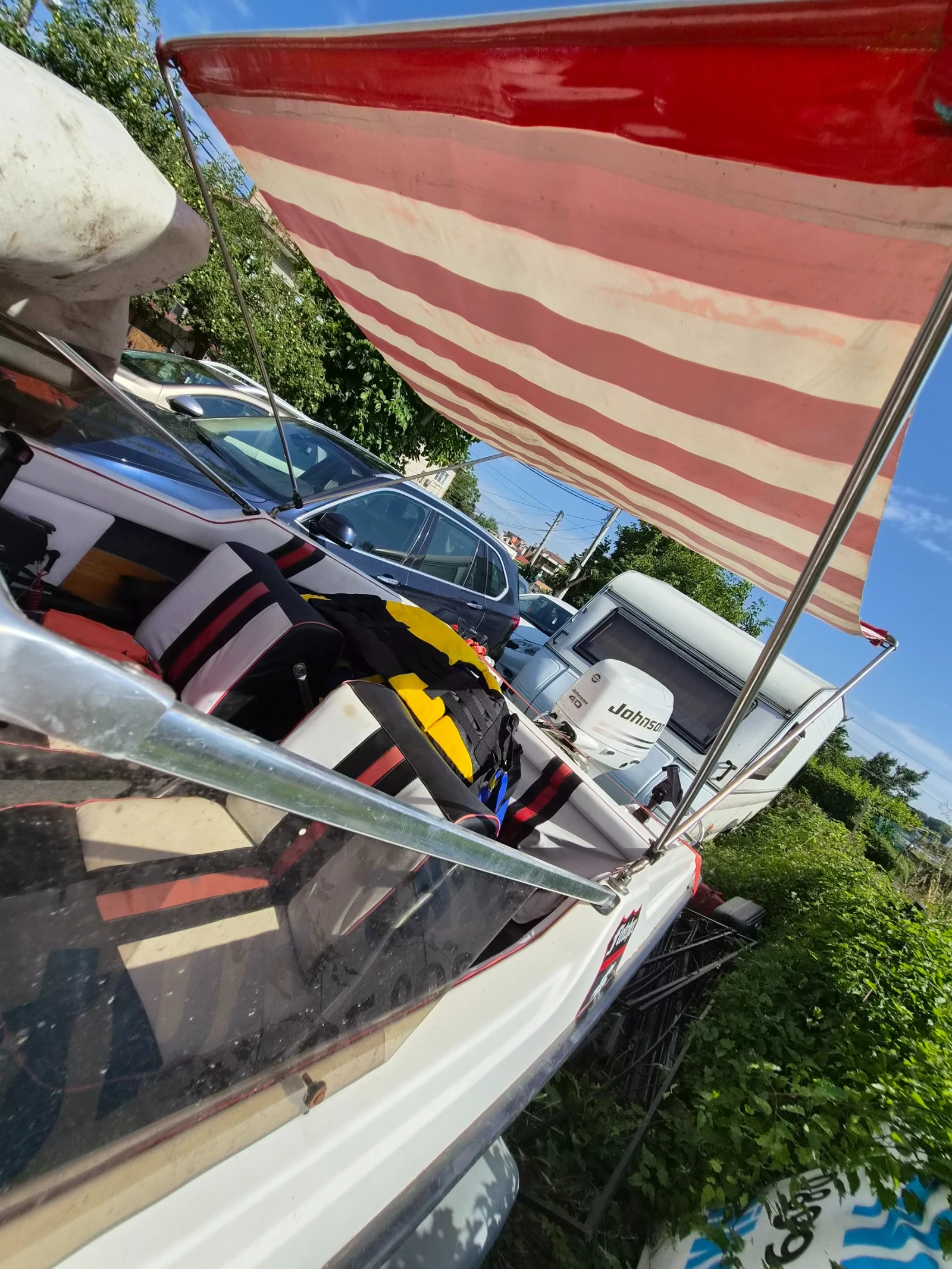 Лодка Feathercraft Fletcher GTO 14 Johnson  40k.s., снимка 14 - Воден транспорт - 55444834