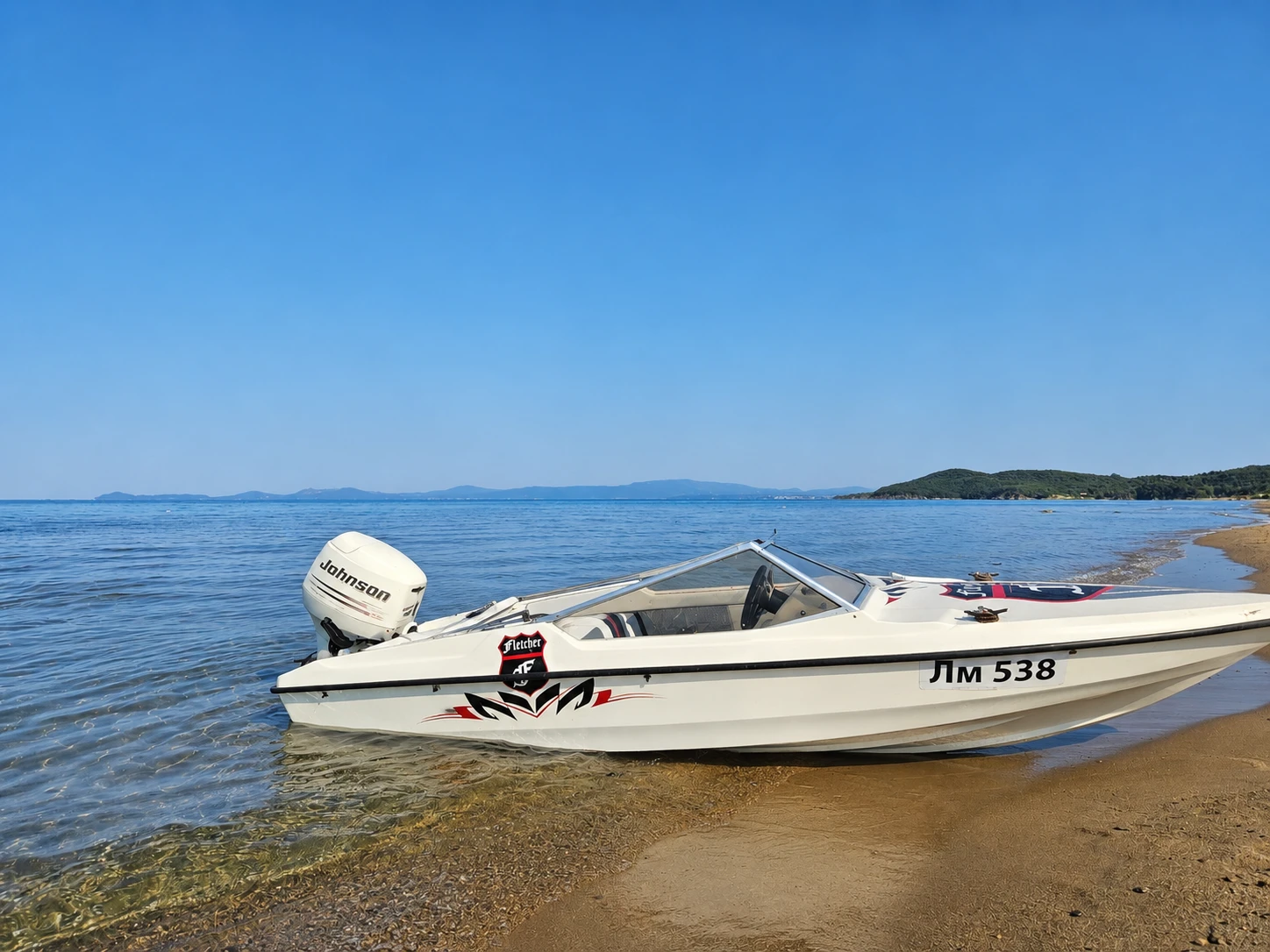 Лодка Feathercraft Fletcher GTO 14 Johnson  40k.s.