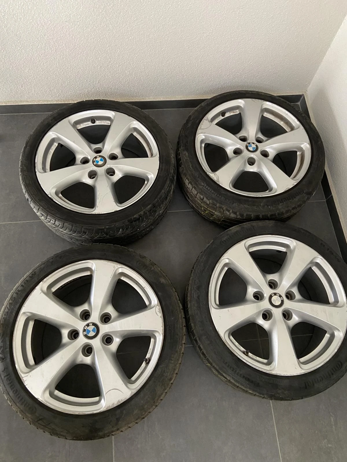 Гуми с джанти Continental 225/45R18, снимка 4 - Гуми и джанти - 55672215