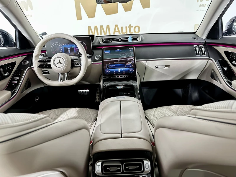 Mercedes-Benz S 350 d* AMG* 4Matic* HuD* Burmester* Pano, снимка 8 - Автомобили и джипове - 51251134