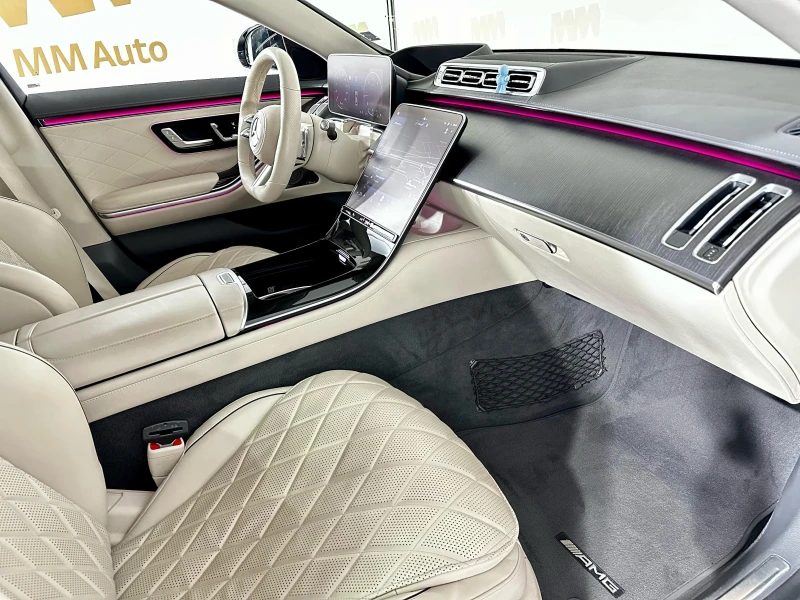 Mercedes-Benz S 350 d* AMG* 4Matic* HuD* Burmester* Pano, снимка 9 - Автомобили и джипове - 51251134