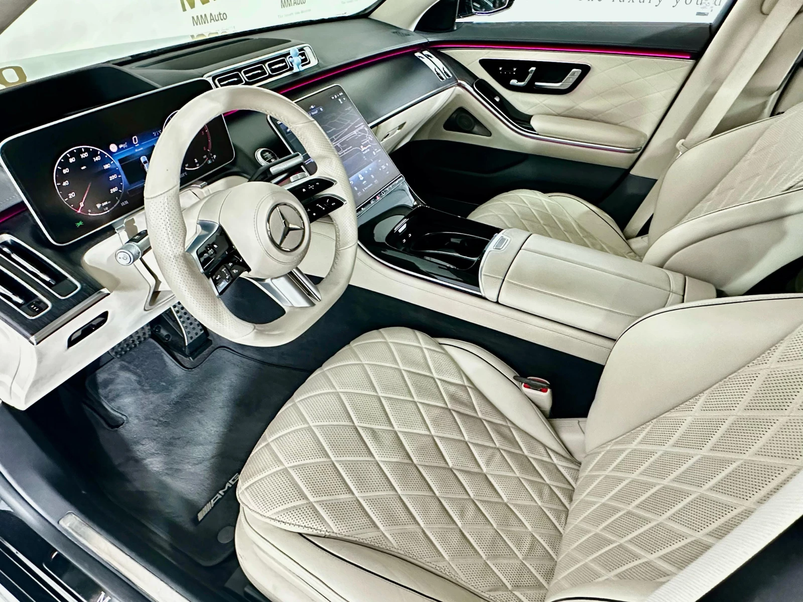 Mercedes-Benz S 350 d* AMG* 4Matic* HuD* Burmester* Pano - изображение 6