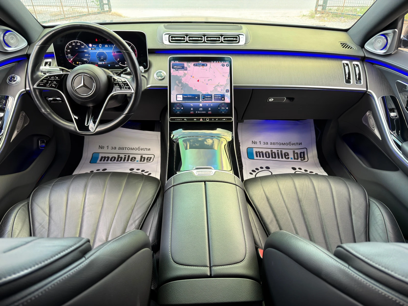 Mercedes-Benz S 350 4MATIC-AMG S63-BURMESTER 3D-PANO-CAM360-DIST, снимка 8 - Автомобили и джипове - 54140690