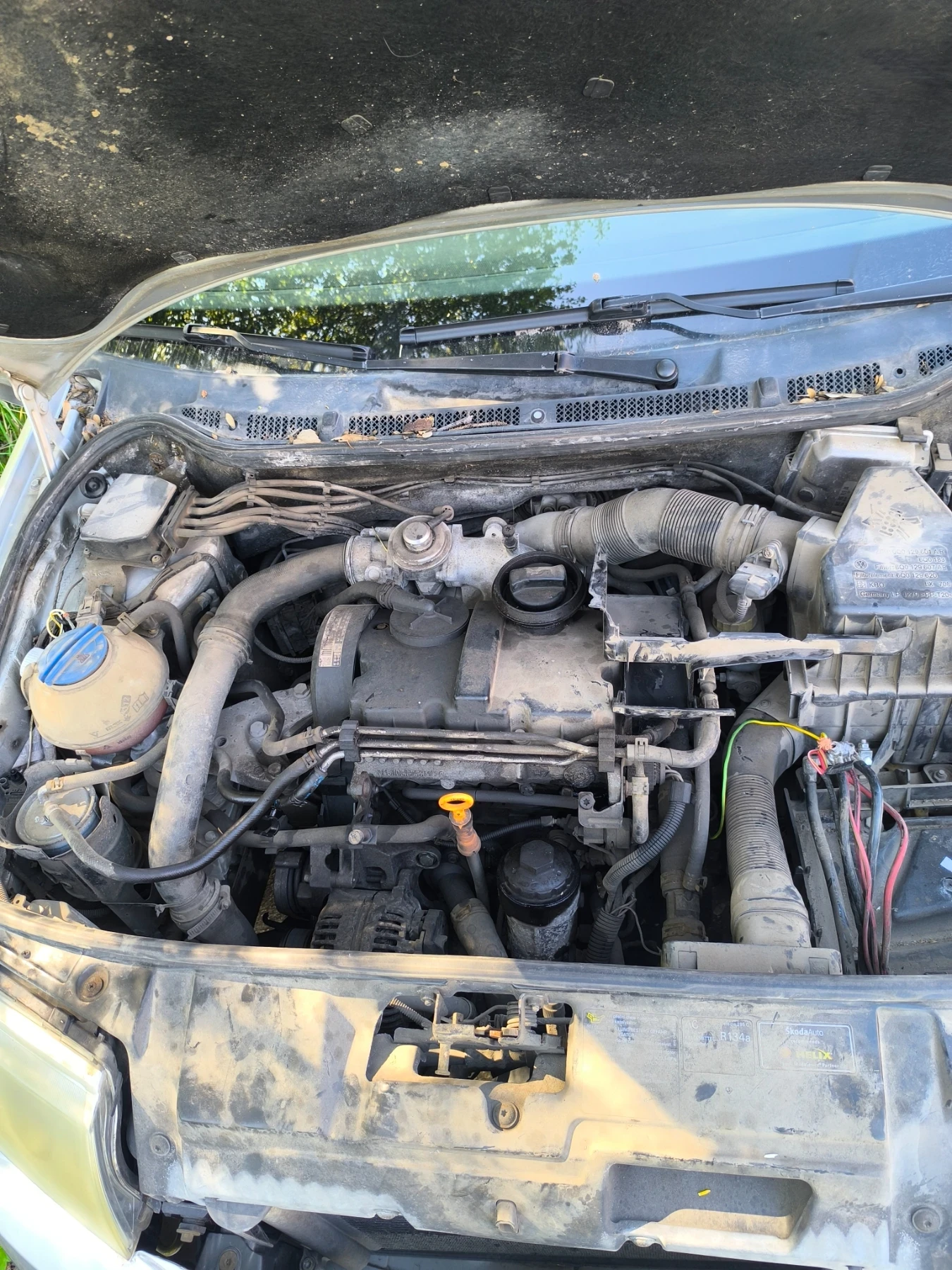 Skoda Fabia 1.4тди на Части , снимка 4 - Автомобили и джипове - 54367043