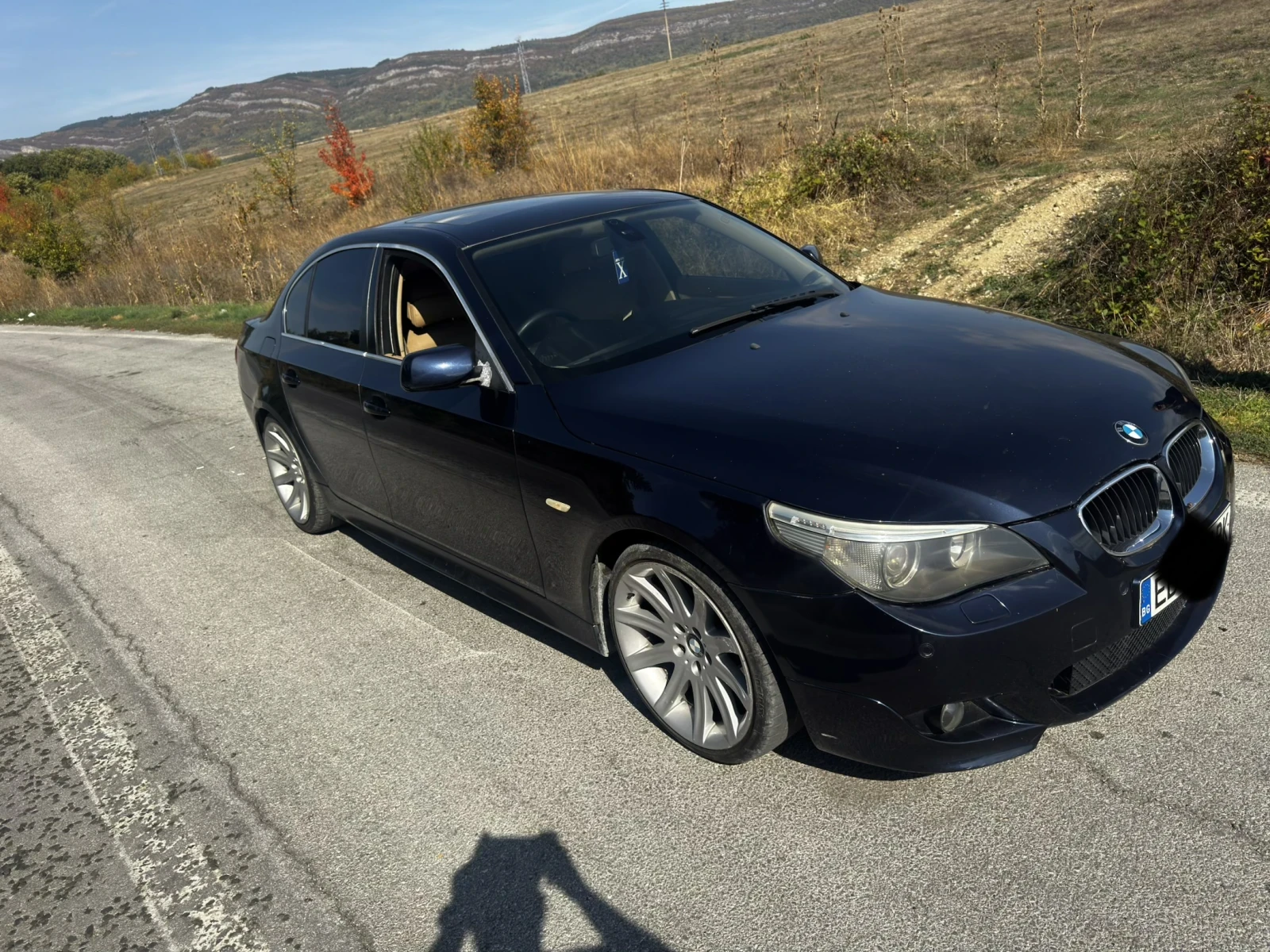 BMW 530 м54 газ  ръчка