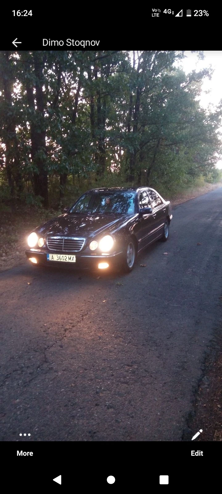 Mercedes-Benz E 320 Avantgarde, снимка 2 - Автомобили и джипове - 47727343