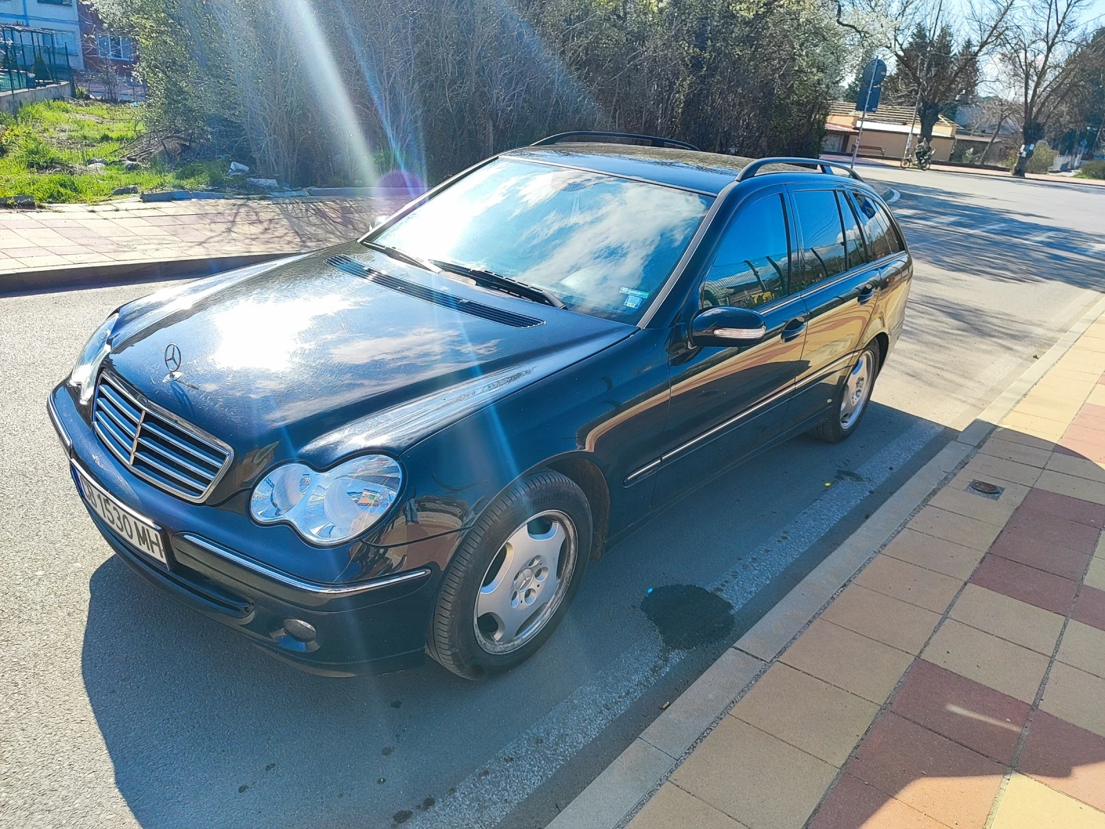 Mercedes-Benz C 180 Kompressor, снимка 2 - Автомобили и джипове - 55386878