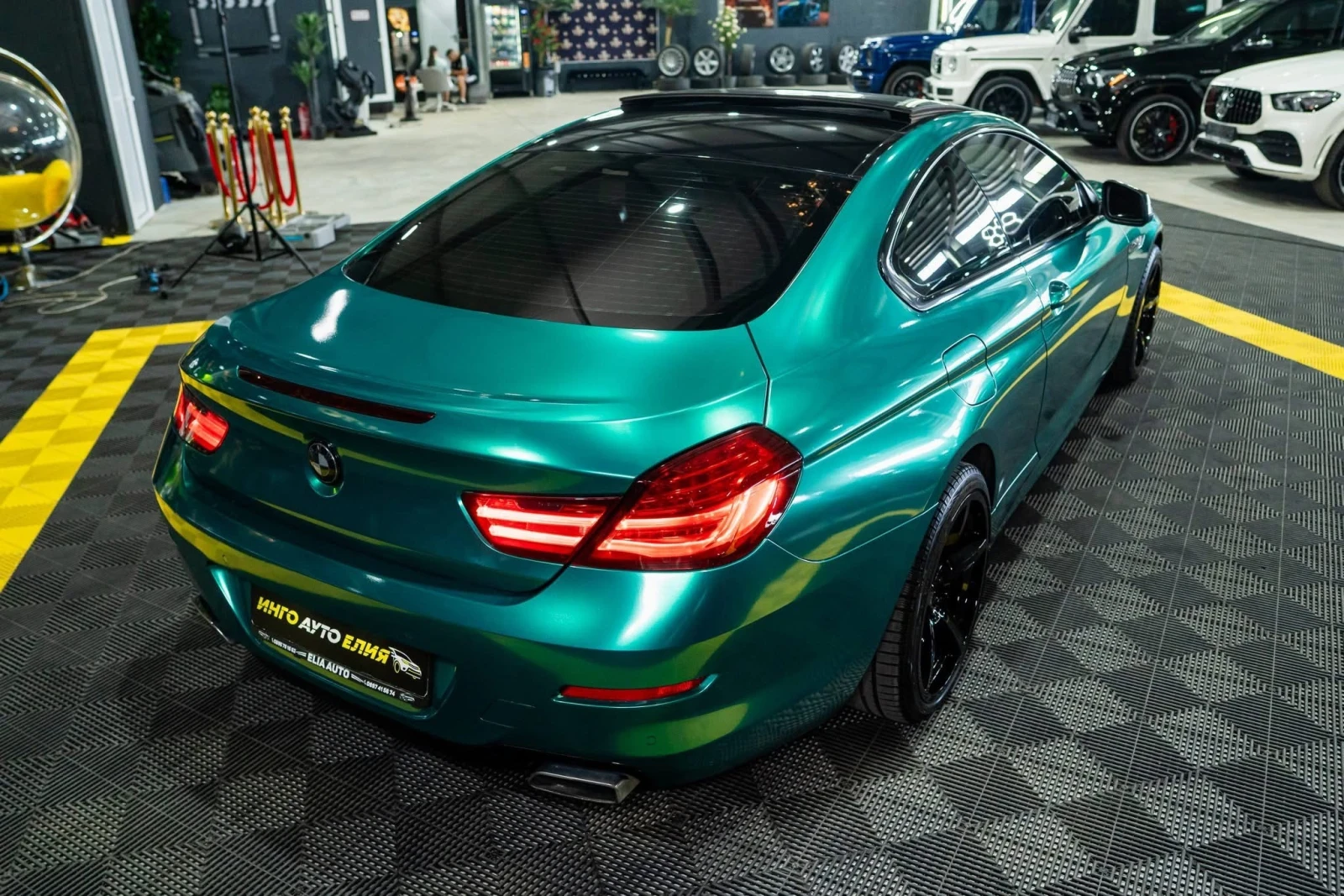 BMW 650 I COUPE MEGA FULL M LED NAVI ЛИЗИНГ 100%, снимка 9 - Автомобили и джипове - 55967758