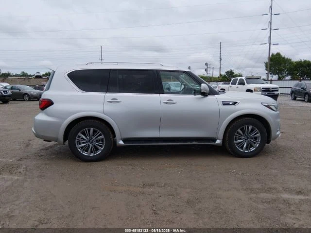 Infiniti QX80 LUXE* 5.6* КОЖА* ПОДГРЕВ* ШИБИДАХ* NAVI* LED* , снимка 11 - Автомобили и джипове - 55435389