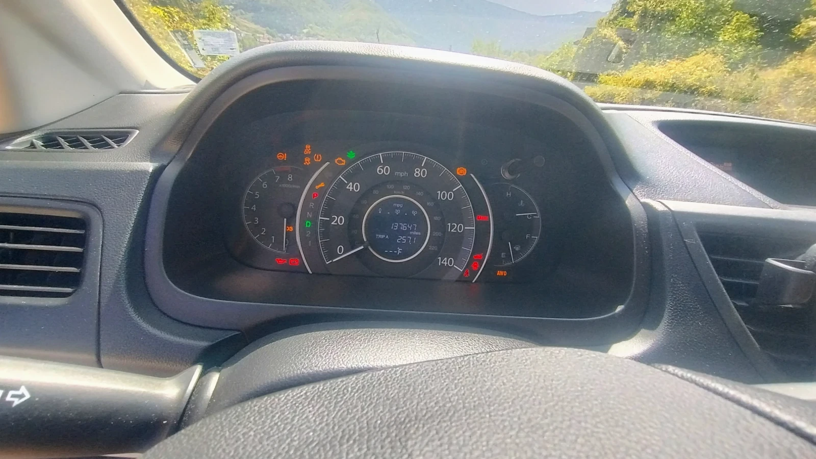 Honda Cr-v 2.4 i, снимка 6 - Автомобили и джипове - 56056355
