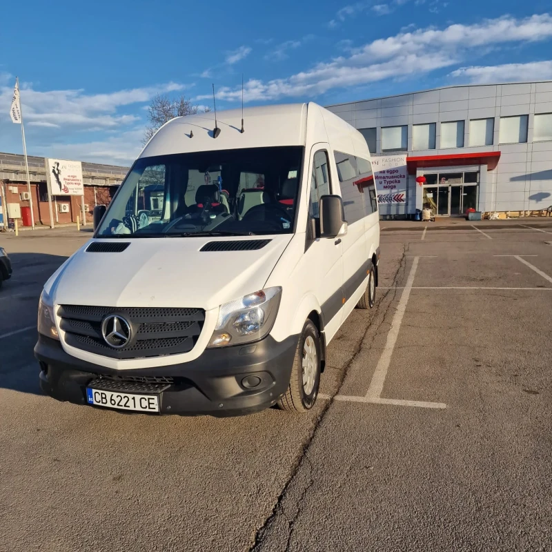 Mercedes-Benz Sprinter 319 3.0 BlueTEC Business 7G-TRONIC / AC / Камера , снимка 5 - Бусове и автобуси - 49030074