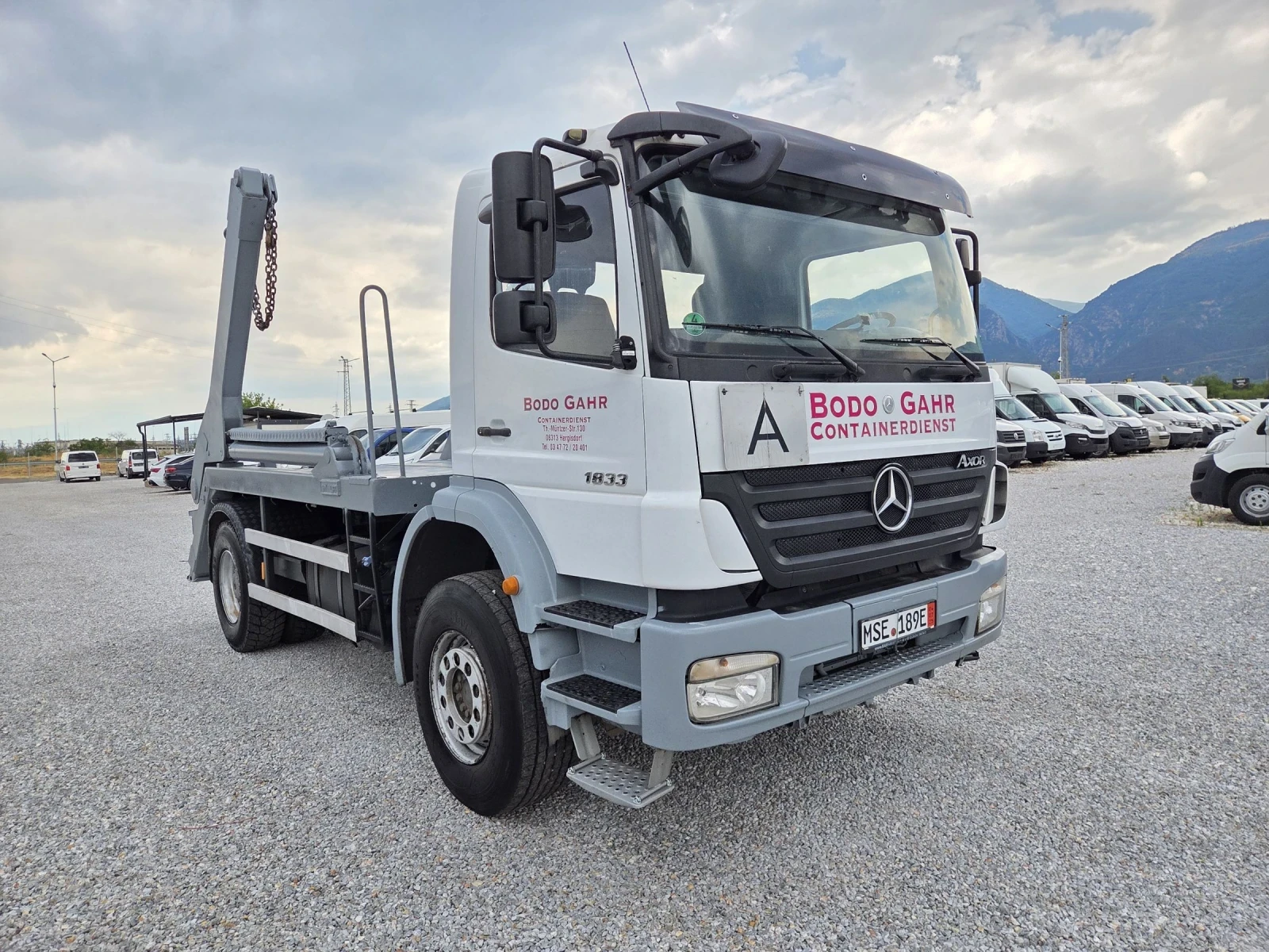 Mercedes-Benz Atego AXOR 1833, КОНТЕИНЕРОВОЗ, КЛИМАТИК - изображение 7