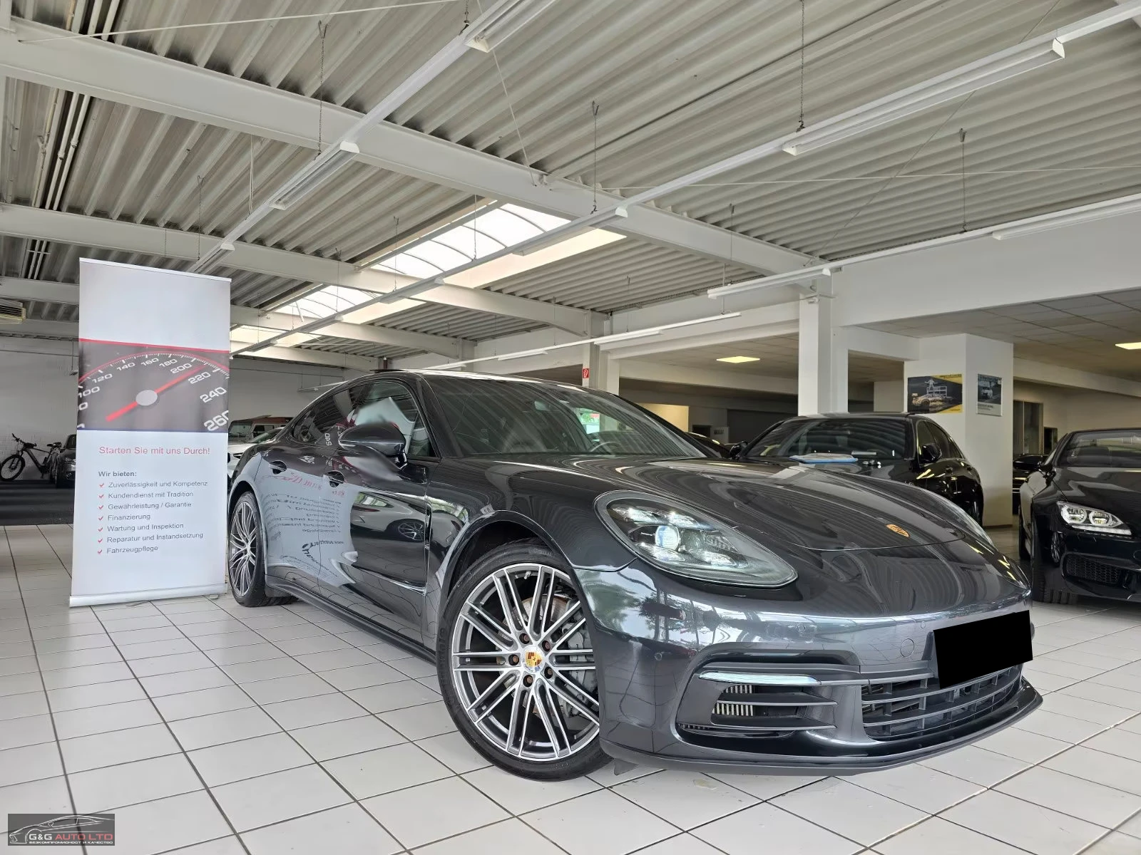 Porsche Panamera 4S/441HP/MATRIX/SOFTCLOSE/CAM/BOSE/174z, снимка 6 - Автомобили и джипове - 53886543