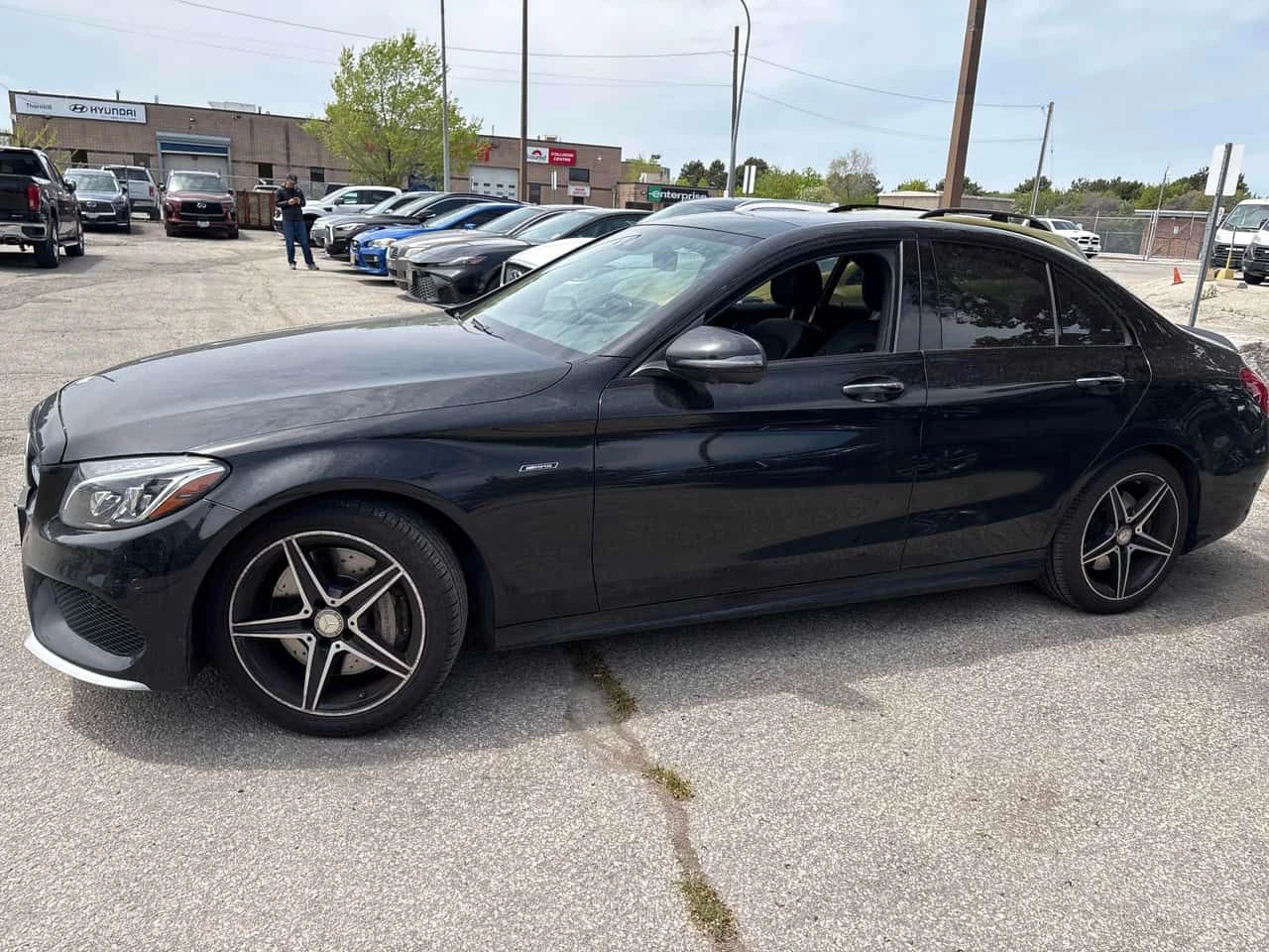 Mercedes-Benz C 450 AMG * CARFAX * BURMESTER * 360 * КЛИП НА МОТОРА, снимка 2 - Автомобили и джипове - 54647766