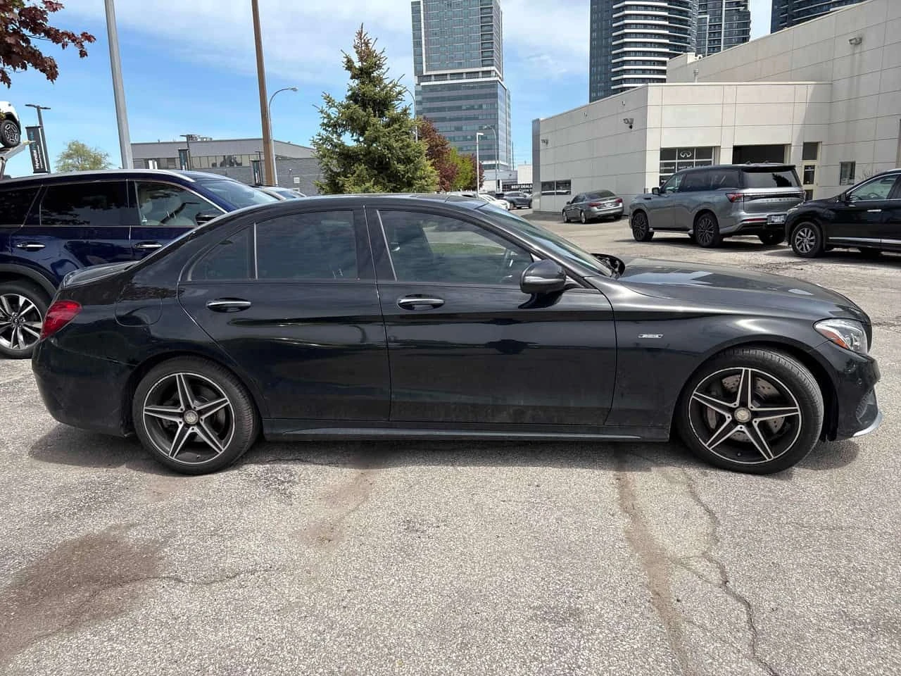 Mercedes-Benz C 450 AMG * CARFAX * BURMESTER * 360 * КЛИП НА МОТОРА, снимка 3 - Автомобили и джипове - 54647766
