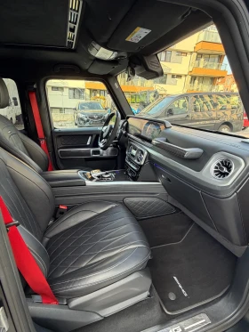 Mercedes-Benz G 63 AMG CARBON Exclusive Alcantara Обдухване Черен Мат, снимка 9