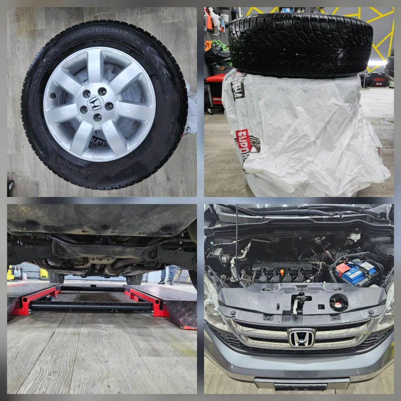 Honda Cr-v 2.0i FACELIFT4x4 EUR5 147812km 8 гуми с джанти !!!, снимка 16 - Автомобили и джипове - 53212538