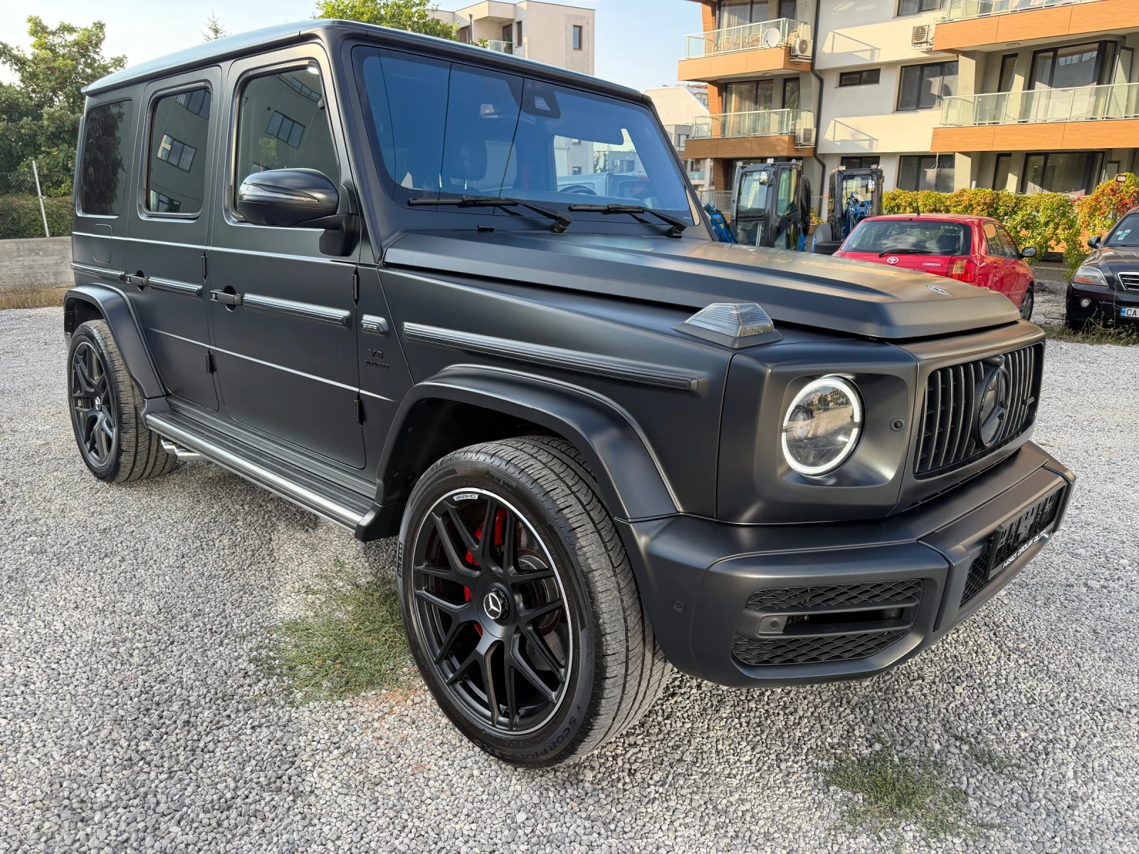 Mercedes-Benz G 63 AMG CARBON Exclusive Alcantara Обдухване Черен Мат
