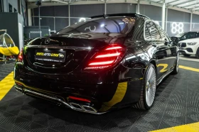 Mercedes-Benz S 560 LONG MAYBACH LED ПАНО BURM 3XTV ЛИЗИНГ 100%, снимка 9
