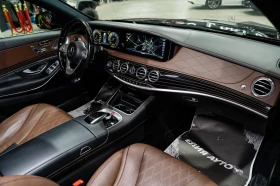 Mercedes-Benz S 560 LONG MAYBACH LED ПАНО BURM 3XTV ЛИЗИНГ 100%, снимка 13