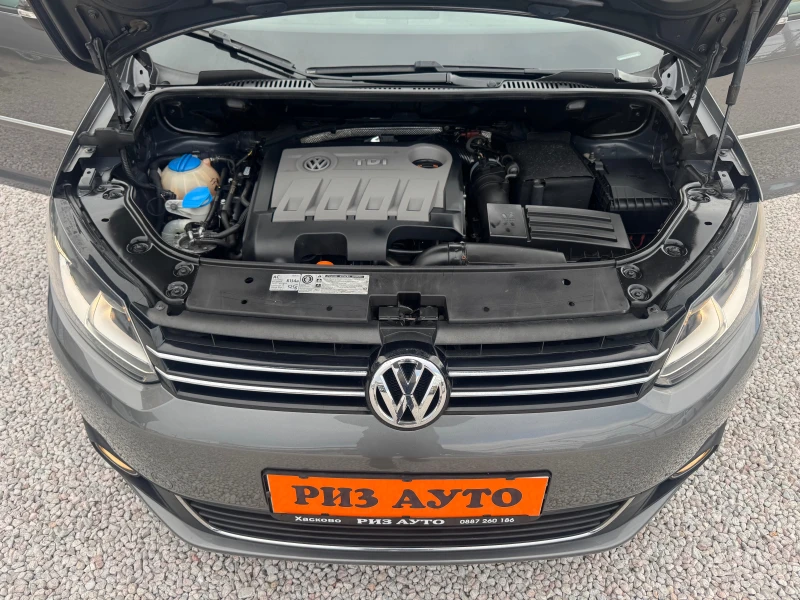 VW Touran 2.0TDI* HI-LINE* 7м* КАТО НОВА* 6sk* LIZING, снимка 16 - Автомобили и джипове - 52001411