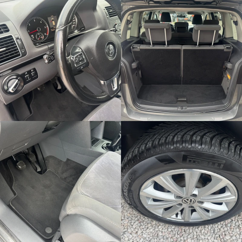 VW Touran 2.0TDI* HI-LINE* 7м* КАТО НОВА* 6sk* LIZING, снимка 13 - Автомобили и джипове - 52001411