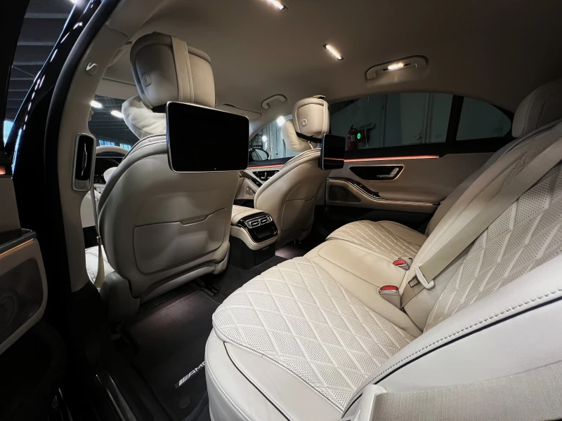 Mercedes-Benz S 400 d AMG 4M LONG TV BURM 360, снимка 16 - Автомобили и джипове - 52553641