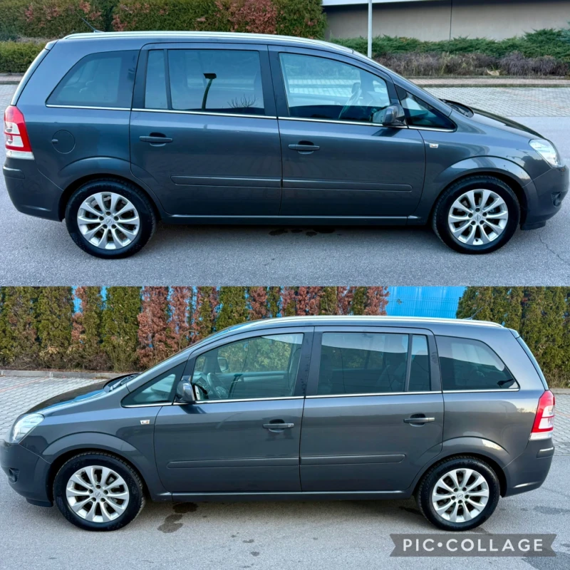 Opel Zafira 1.6i/116kc/* Facelift* /* Cosmo* /Кожа/Ксенон/PDC/, снимка 7 - Автомобили и джипове - 52856300