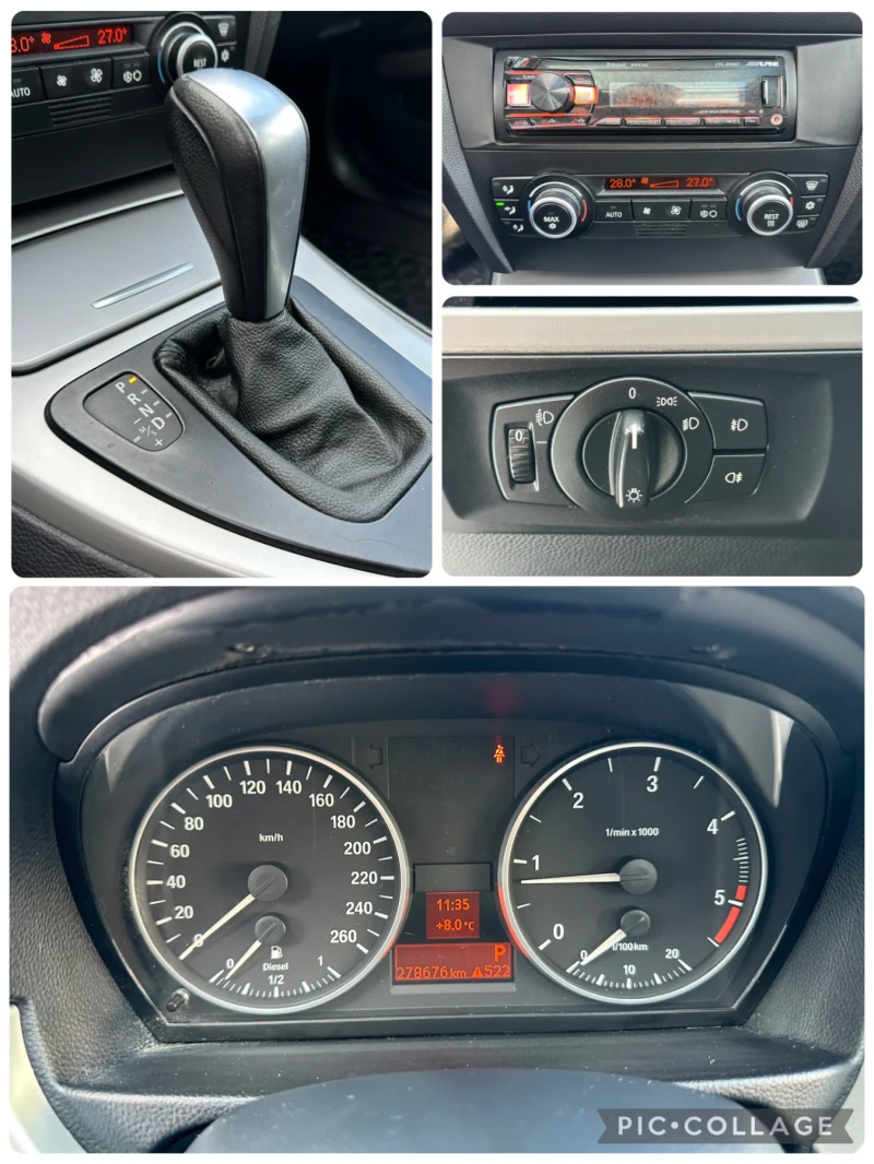 BMW 320 2.0d АВТОМАТ 163к.с, снимка 12 - Автомобили и джипове - 52955579