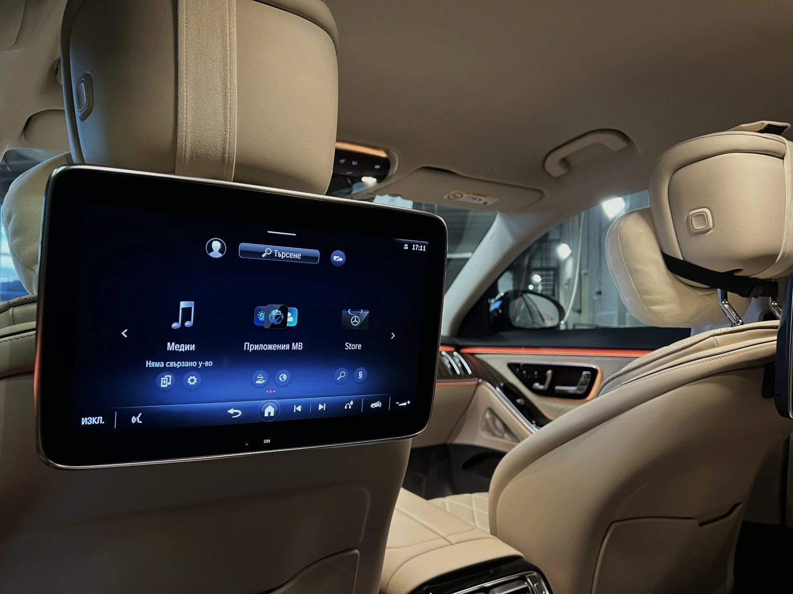 Mercedes-Benz S 400 d AMG 4M LONG TV BURM 360 | Mobile.bg   15