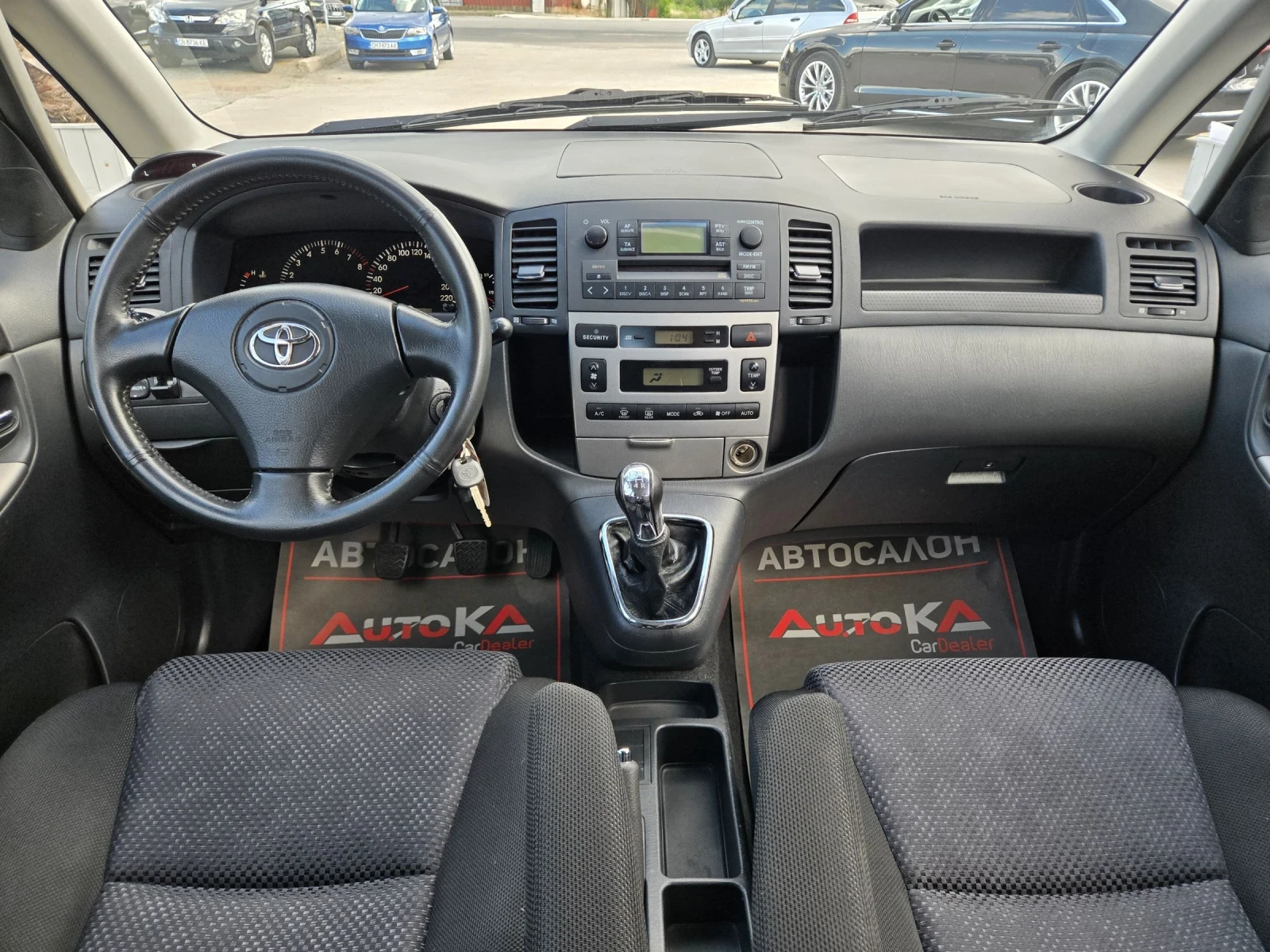 Toyota Corolla verso 1.6VVTI-110кс= 92.000км= КЛИМАТРОНИК= УНИКАТ, снимка 12 - Автомобили и джипове - 54933347