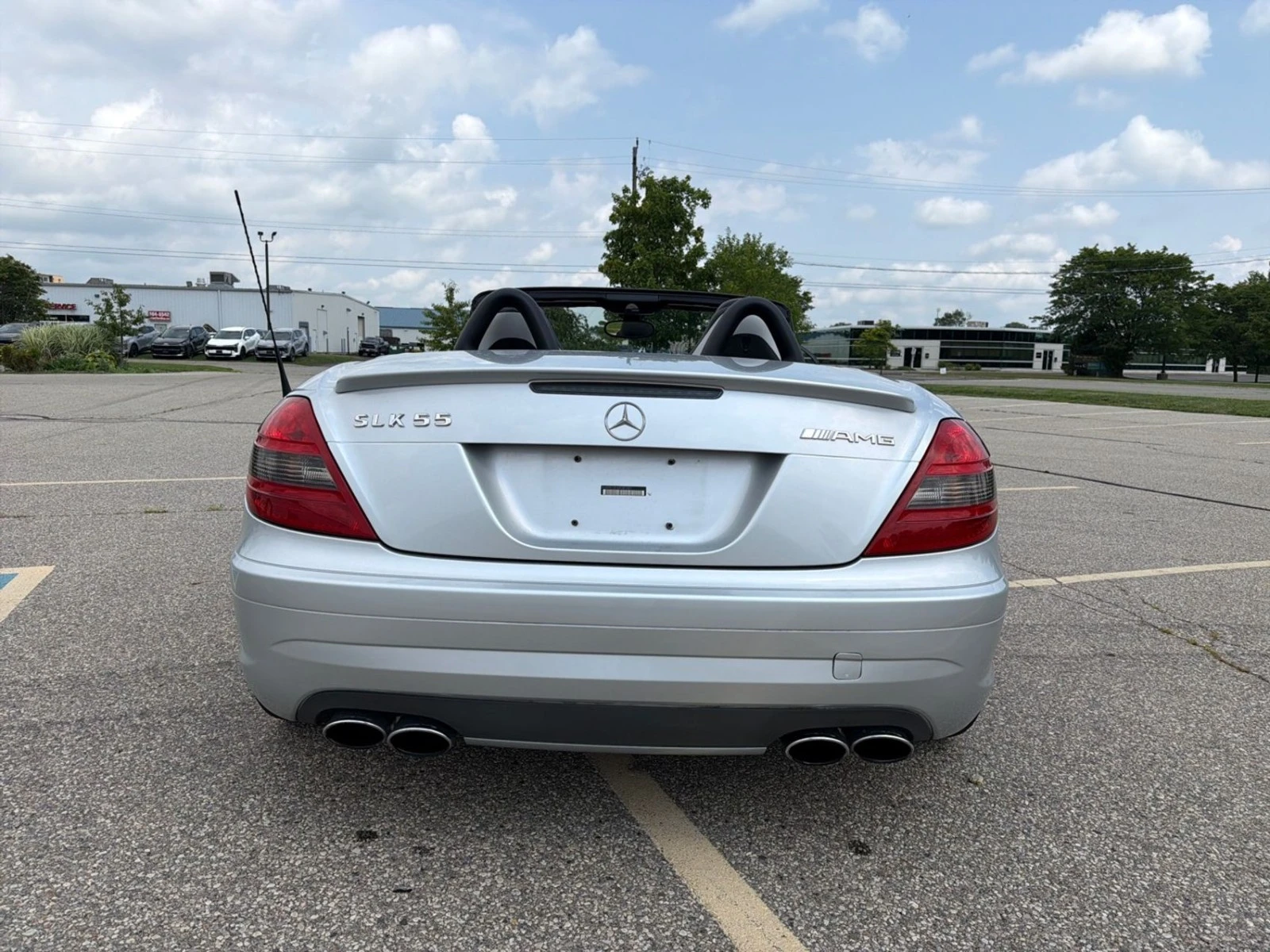 Mercedes-Benz SLK 55 AMG * AвтоКредит * (ЦЕНА ДО БГ), снимка 8 - Автомобили и джипове - 55602948