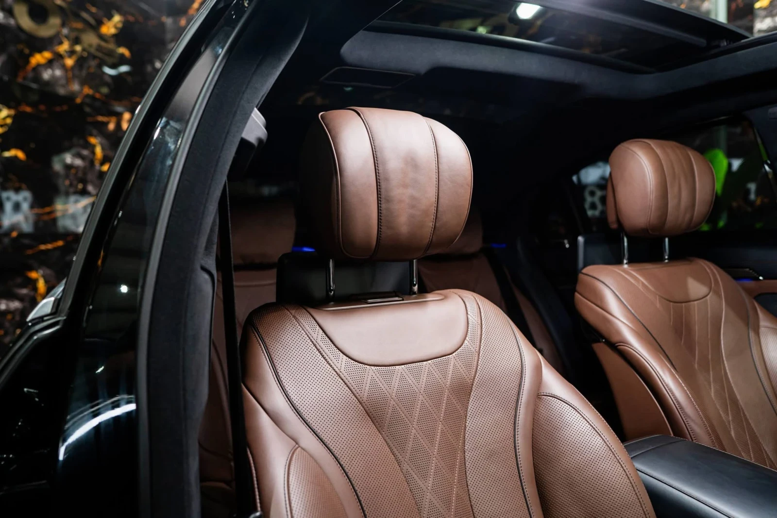 Mercedes-Benz S 560 LONG MAYBACH LED ПАНО BURM 3XTV ЛИЗИНГ 100%, снимка 14 - Автомобили и джипове - 55962303