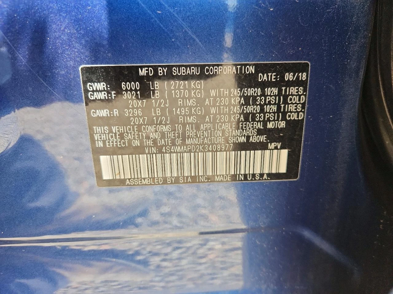 Subaru Ascent 2.4l Limited, снимка 12 - Автомобили и джипове - 56013249
