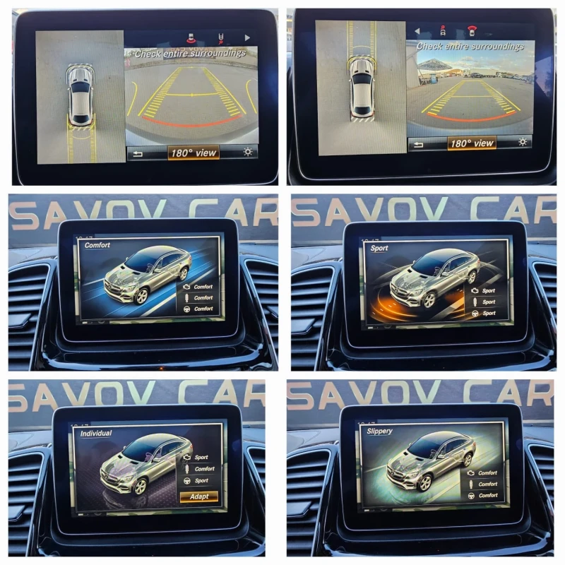 Mercedes-Benz GLE 350 AMG/4Matic/360cam/Harman/Distronic/ШВЕЙЦАРИЯ!, снимка 13 - Автомобили и джипове - 51606731