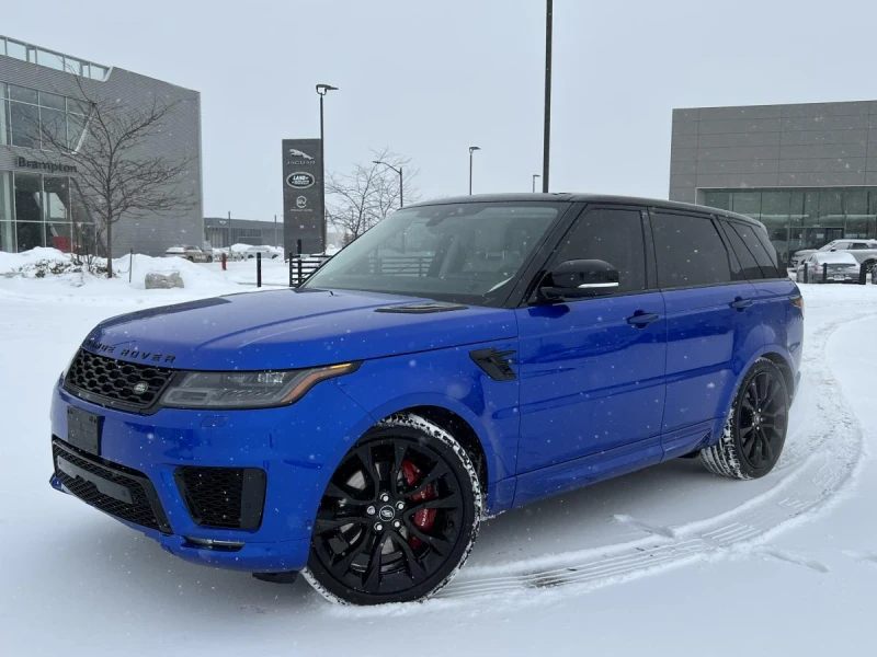 Land Rover Range Rover Sport P400HST 1of1 VELOCITY BLUE  С РЕГИСТРАЦИЯ&АВТО КРЕ, снимка 6 - Автомобили и джипове - 53260212