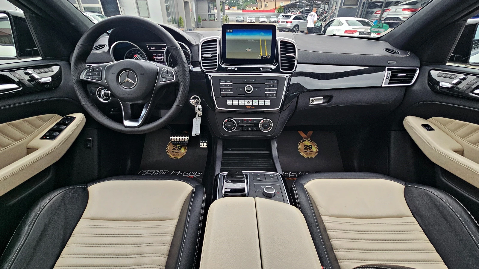 Mercedes-Benz GLE 43 AMG GERMANY/PANO/CAMERA/CAR PLAY/AMBIENT/ПОДГРЕВ/LIZIN - изображение 9