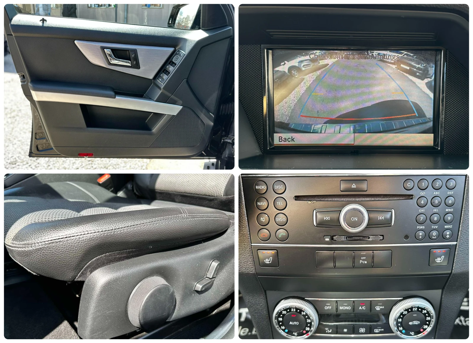 Mercedes-Benz GLK 250 CDI 204HP 183 000KM PANO CAMERA, снимка 15 - Автомобили и джипове - 54124873