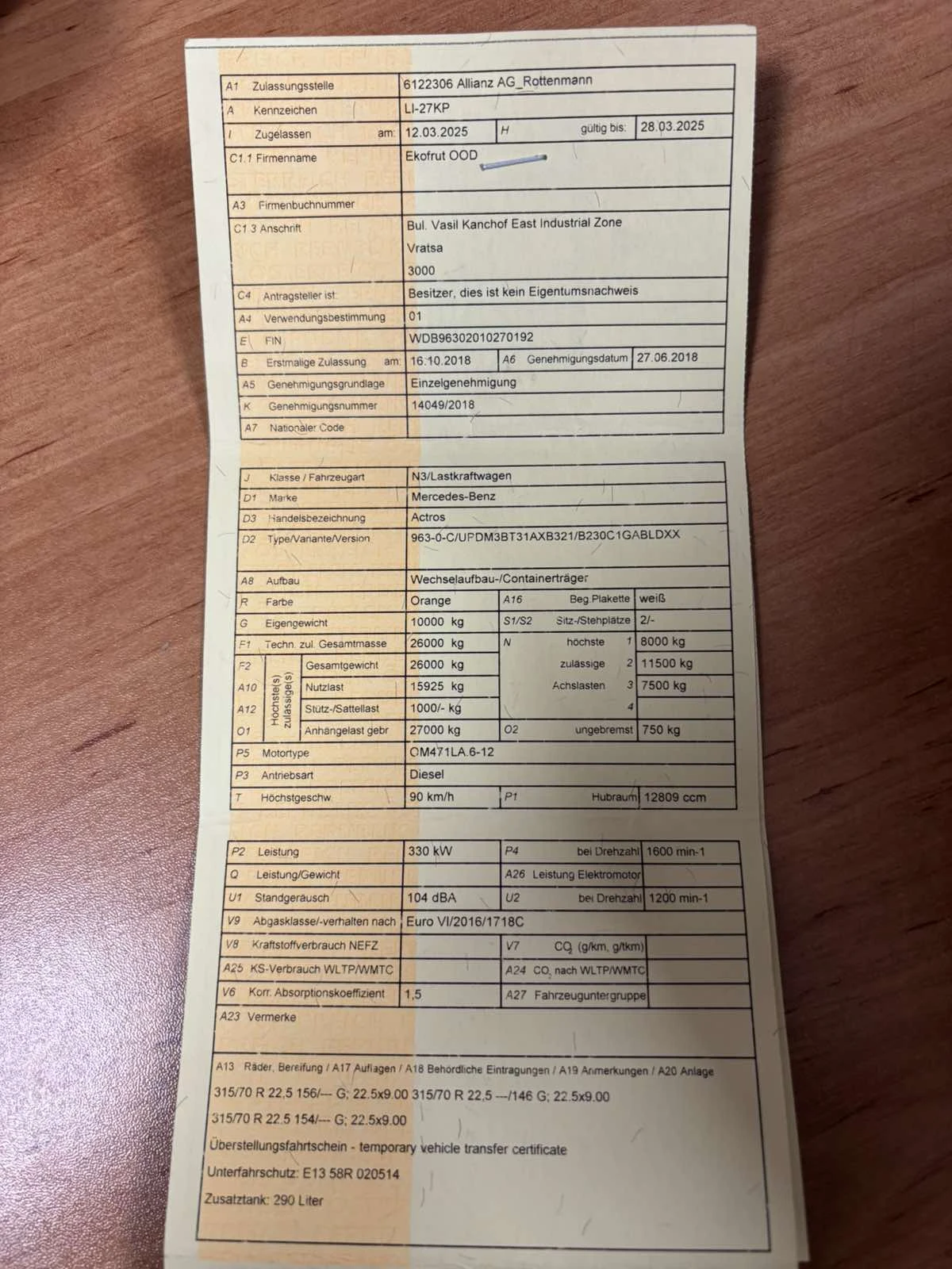 Mercedes-Benz Actros 4  - 2545 - BDF   | Mobile.bg   17