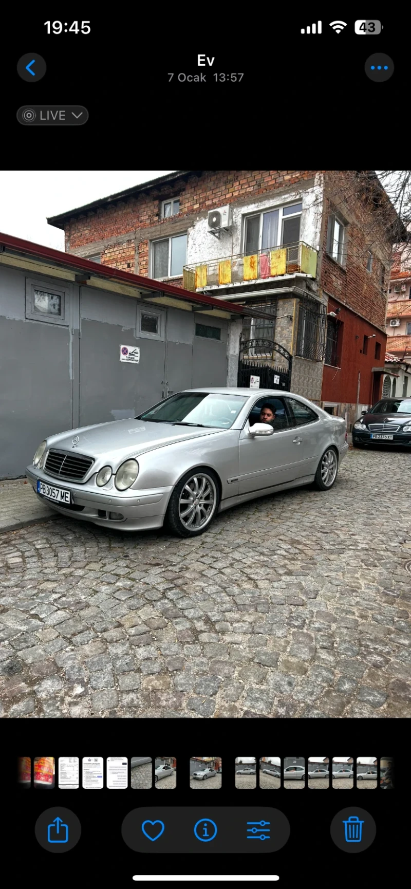 Mercedes-Benz CLK, снимка 1 - Автомобили и джипове - 48934891