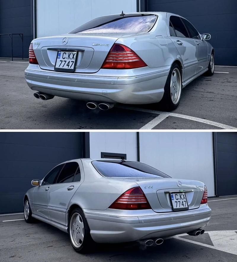 Mercedes-Benz S 500 S55 AMG LONG V8 LPG, снимка 15 - Автомобили и джипове - 52927587