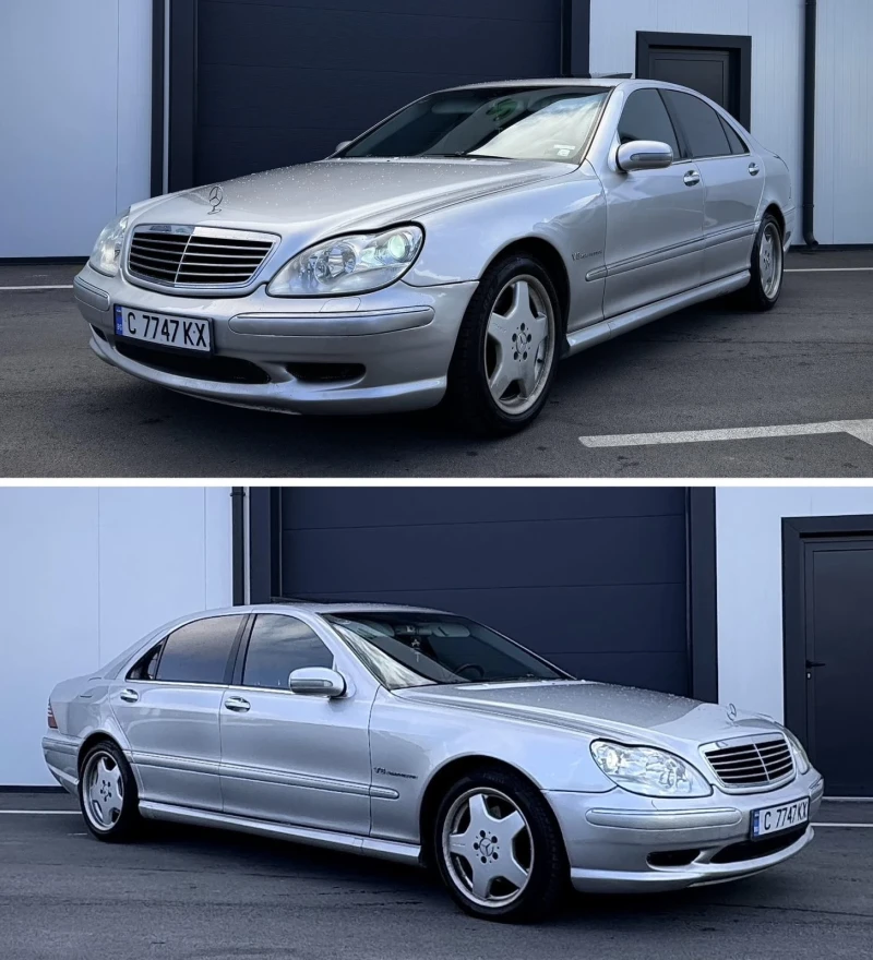 Mercedes-Benz S 500 S55 AMG LONG V8 LPG, снимка 6 - Автомобили и джипове - 52927587