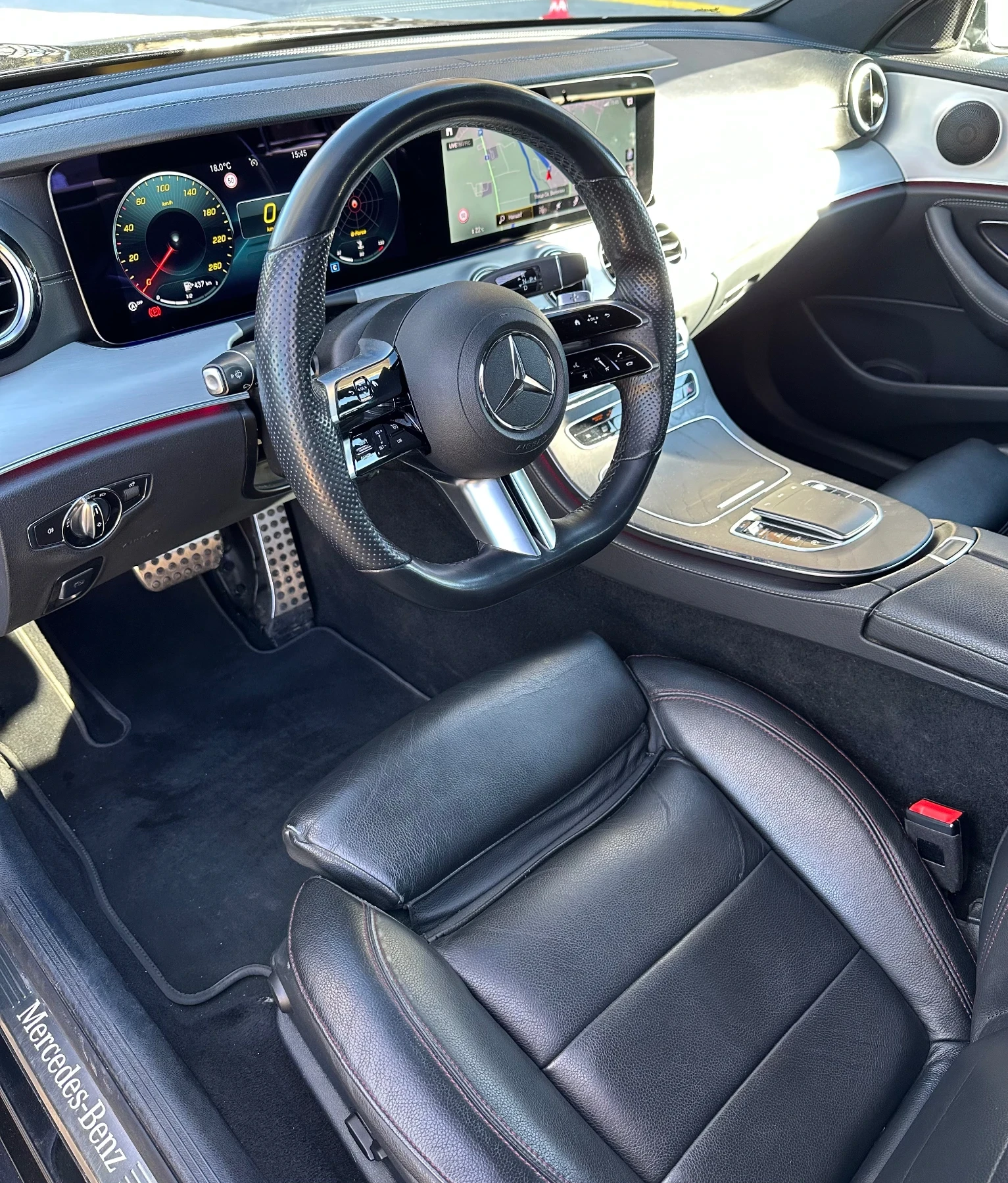 Mercedes-Benz E 220 Facelift AMG 4Matic | Mobile.bg   13