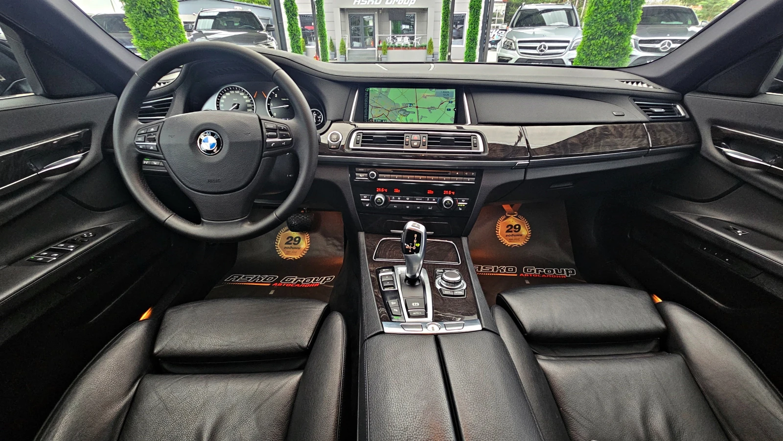 BMW 740 XD/FACE/GERMANY/DISTR/HEAD UP/ВАКУУМ/CAMERA/ПОДГРЕ - изображение 8