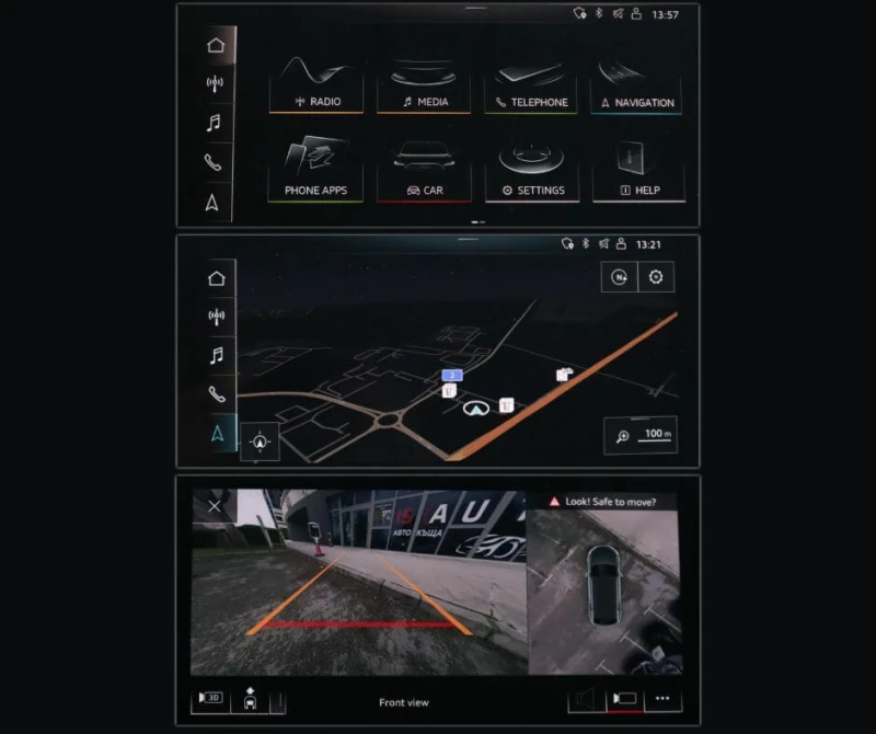 Audi Q8 50TDI/SLine/Камера 360/Панорама/Обдухване/B&O/Dist, снимка 10 - Автомобили и джипове - 53394433