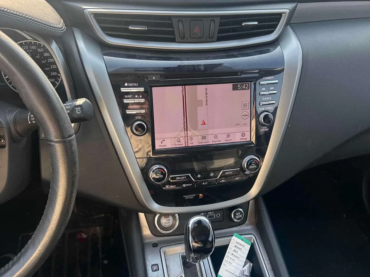 Nissan Murano SL| DISTRONIC| 360| PANO| ПОДГРЕВИ| CARFAX, снимка 9 - Автомобили и джипове - 54609432