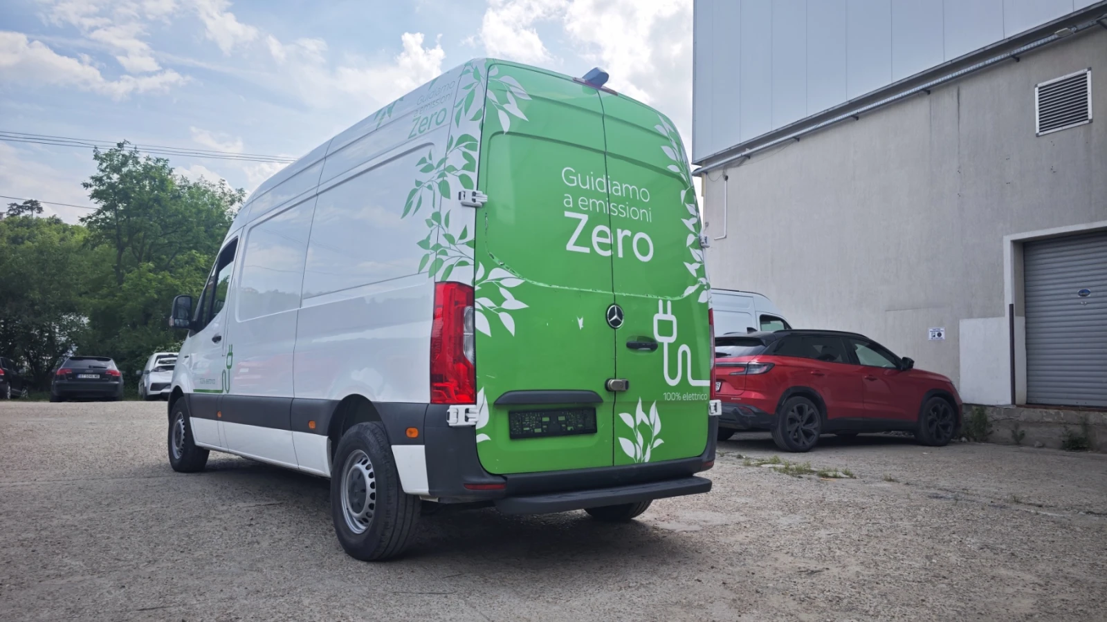 Mercedes-Benz Sprinter 55KW Electric Camera Clima, снимка 7 - Бусове и автобуси - 54593628