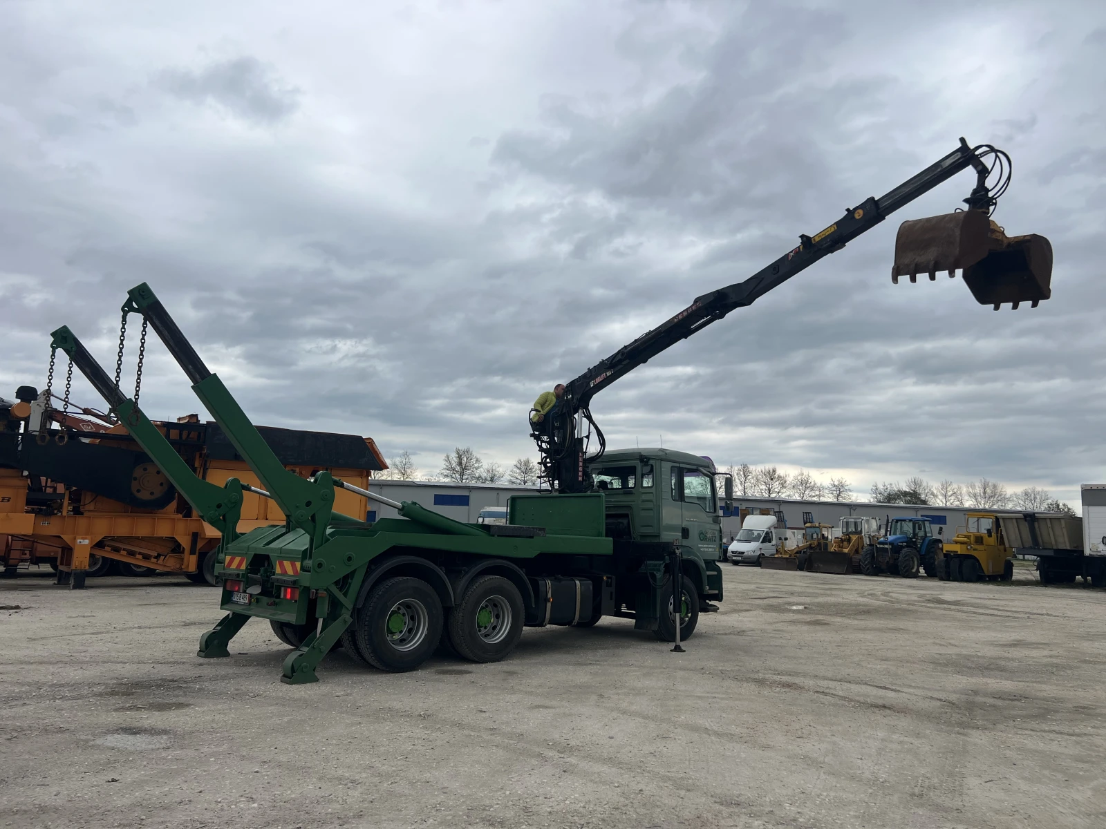 Man Tga 18.320, Контейноровоз, Нов внос, ,  - изображение 10