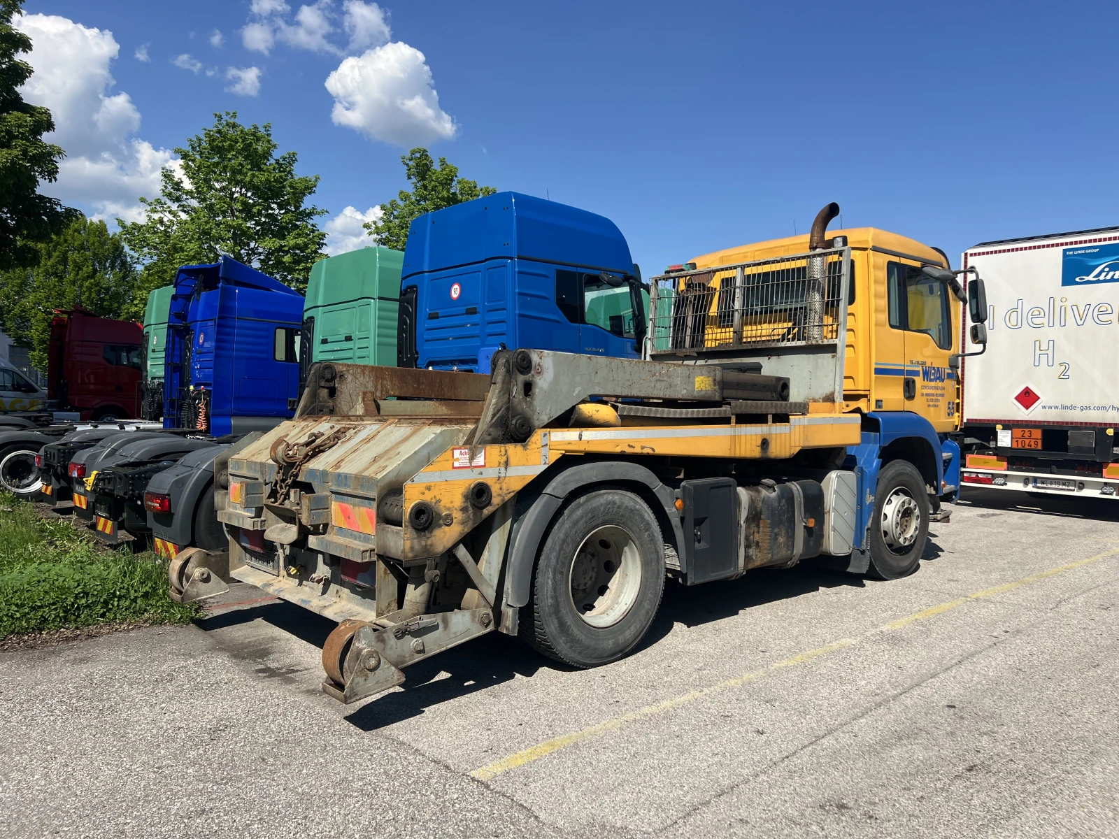 Man Tga 18.320, Контейноровоз, Нов внос, ,  - изображение 7