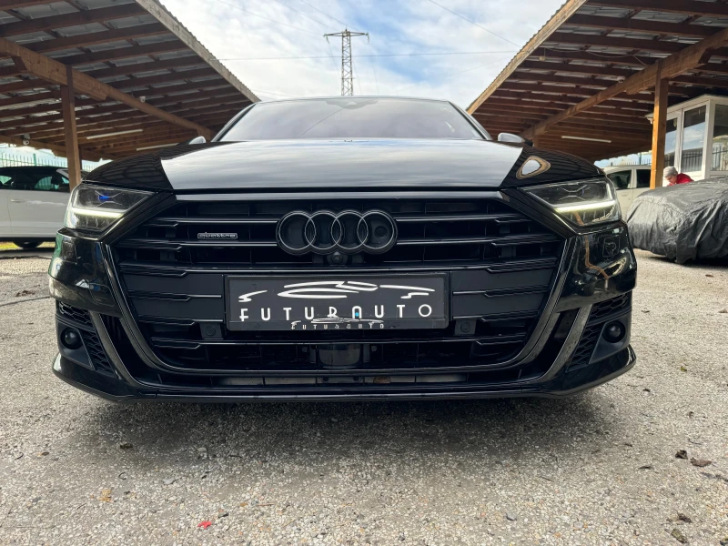 Audi A8 5, 0TDI S LINE, ЧЕРНА ОПТИКА 3XTV, MASSAGE, снимка 3 - Автомобили и джипове - 48040278